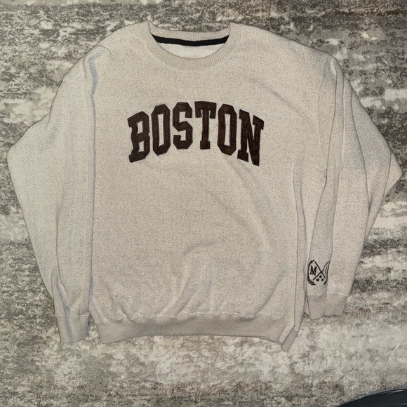 Boston Kids Sweatshirt - Heather Gray - Picture 1 of 5